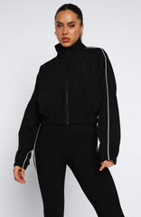 Victory Jacket Black/White