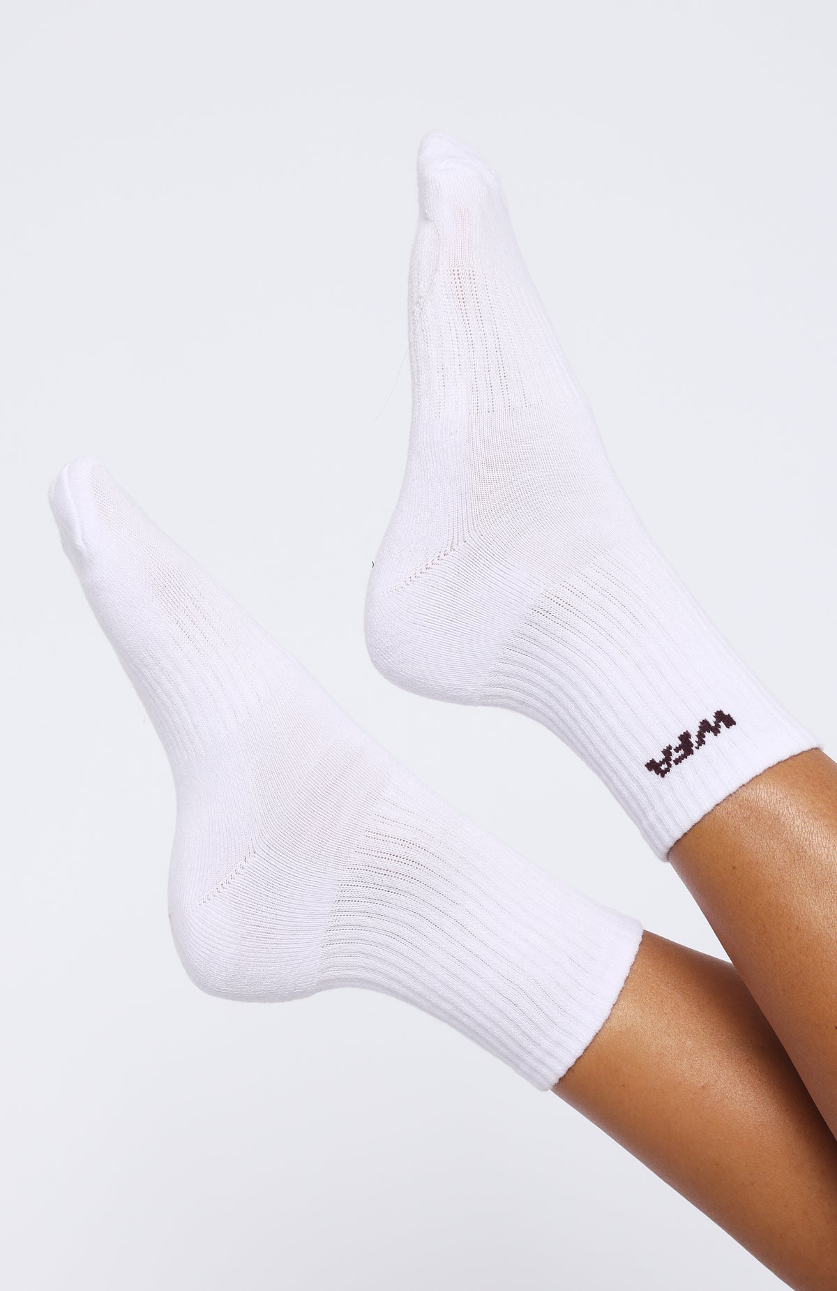 WFA Socks White/Merlot