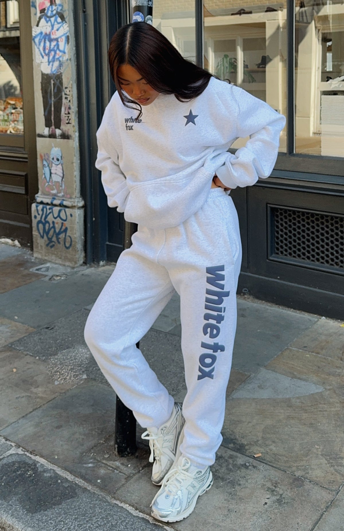 From The Archives Freya Sweatpants Grey Marle