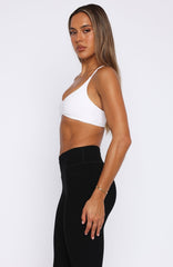 Fusion Sports Bra White