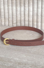 Titan Belt Burnt Caramel/Vintage Gold