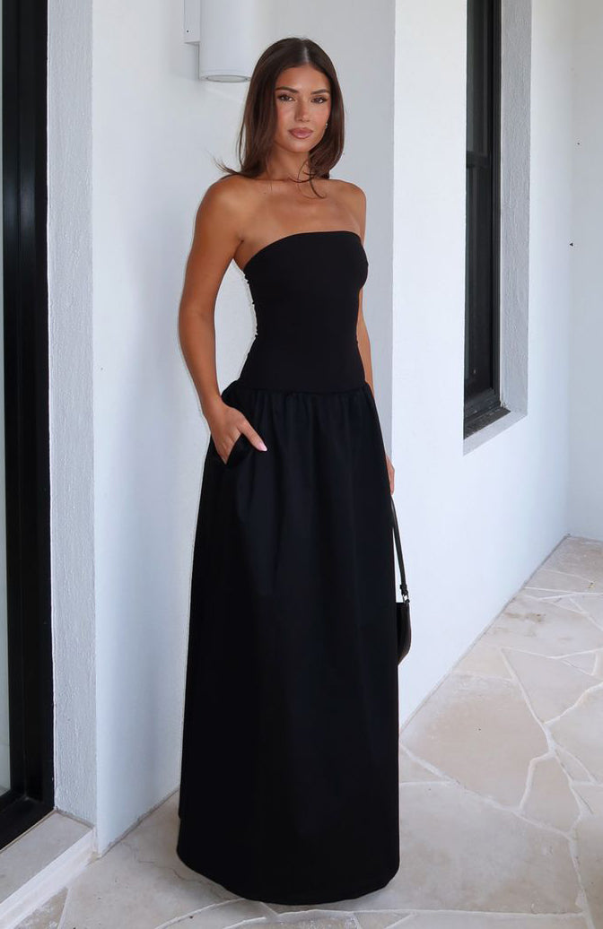 Take Back Maxi Dress Black